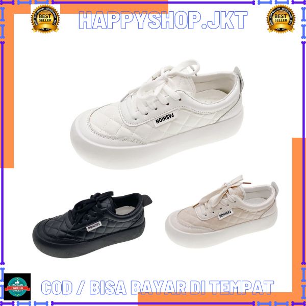 HS / Sepatu Wanita Sneaker Kasual Premium 272