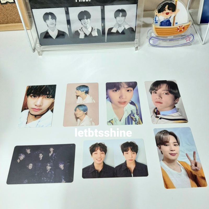 Photocard PC Yoongi Suga Jimin Taehyung V Jungkook JK BTS HYYH Persona MOTS 7 Tear R BE