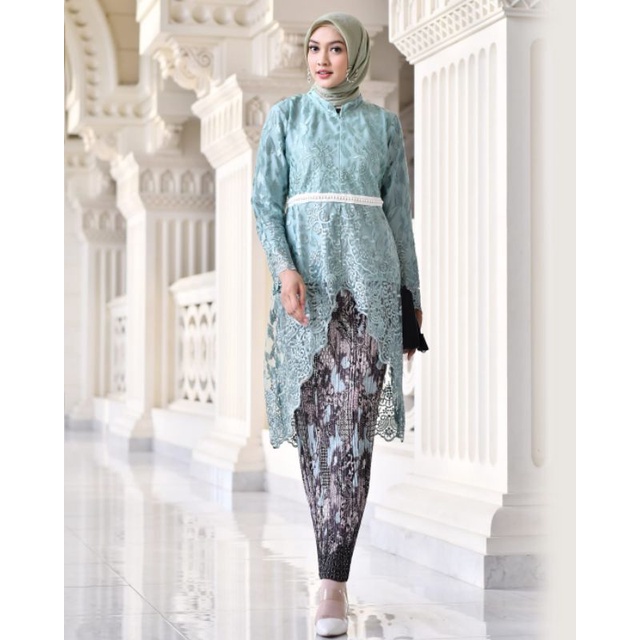 TUNIK KEBAYA LESTI KEJORA KOMBINASI PAYET MUTIARA MODERN TERBARU| SET KEBAYA PESTA| KEBAYA KONDANGAN| KEBAYA BROKAT| KEBAYA| KEBAYA TILE| SET KEBAYA WISUDA| STELAN KEBAYA WANITA