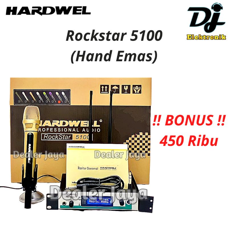 Mic Wireless Hardwell ROCKSTAR 5100 / ROCKSTAR5100 - 1 Mic Hand