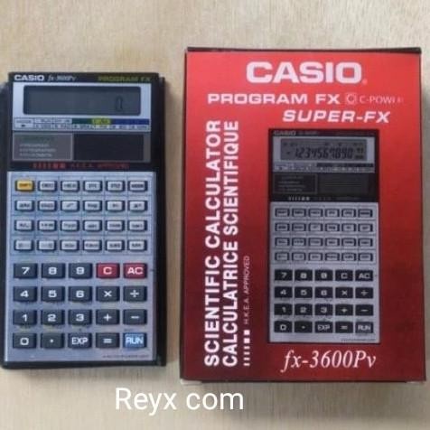 

PROMO CASIO FX3600 PV SCIENTIFIC CALCULATOR READY STOCK #ORIGINAL