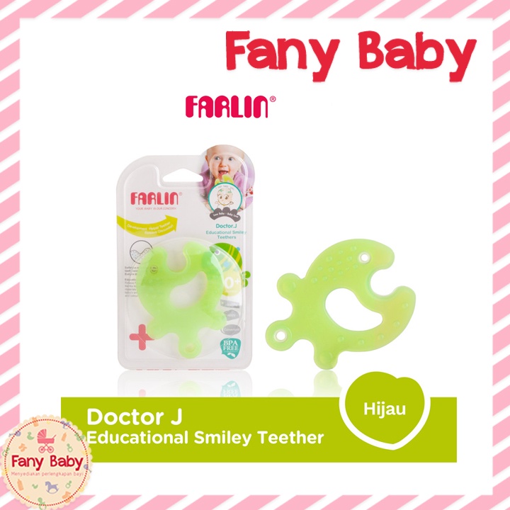 FARLIN DOCTOR J. EDUCATIONAL SMILEY TEETHERS