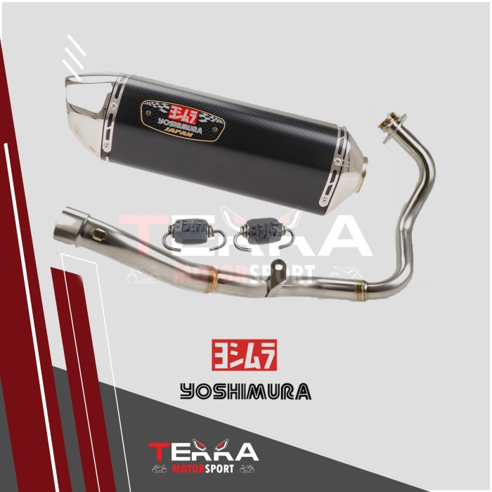 KNALPOT YOSHIMURA JAPAN SILINCER ORIGINAL R77 J Full system CBR250R