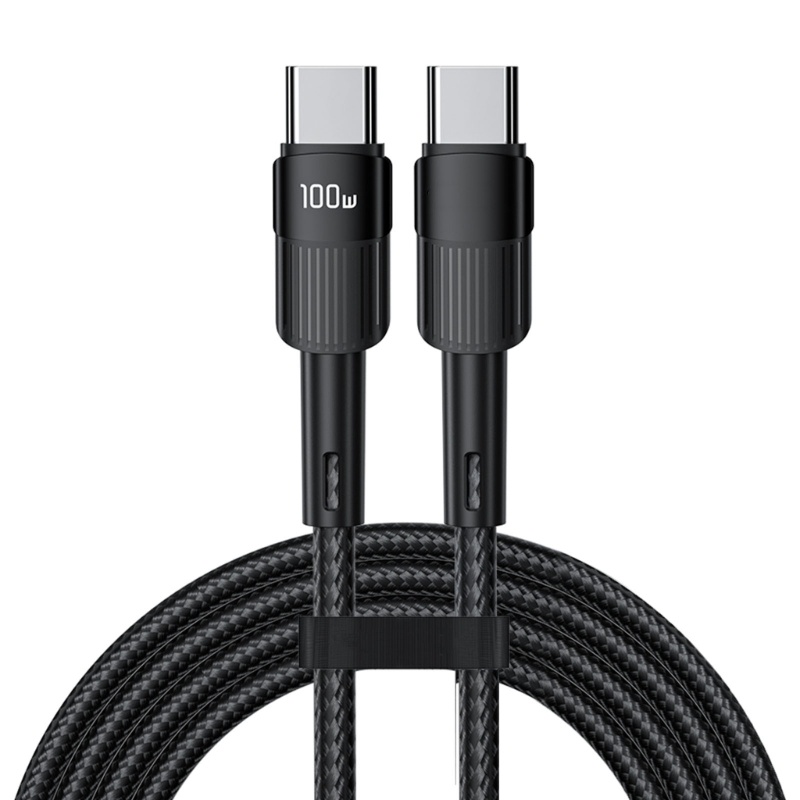 Zzz Kabel USB C PD 100W USB C Ke Tipe C Kabel Fast Charging Untuk Laptop