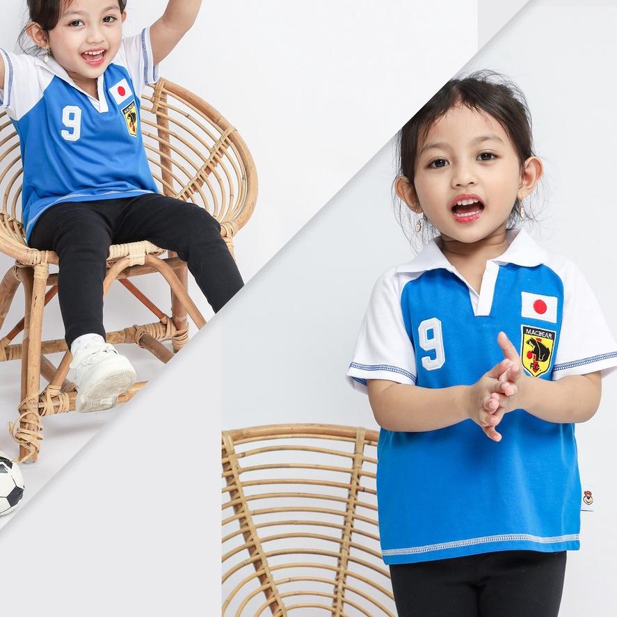 Promo MacBear Baju Anak Laki-laki Polo Anak World Cup Collection Jersey Anak Spanyol Jerman Swedia J