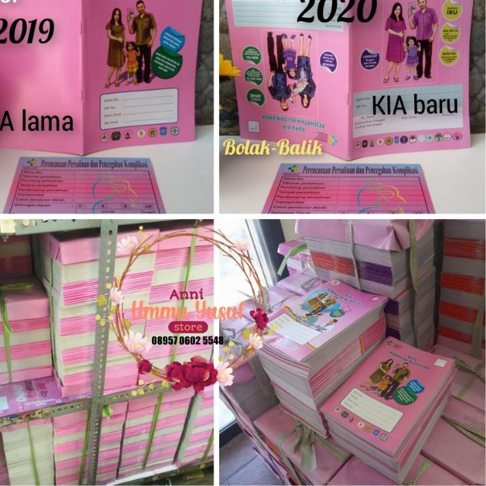 ま Buku KIA ibu & anak UMUM/PMB edisi 2019/2020 (bolak-balik) + Free Stiker P3K ポ