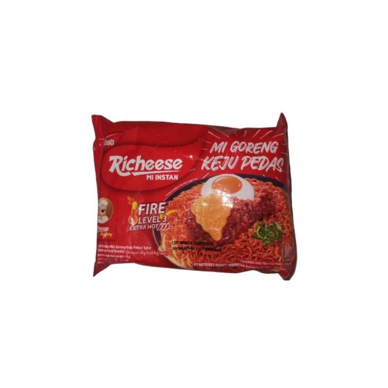

Richeese Mi Goreng Keju Pedas Level 3