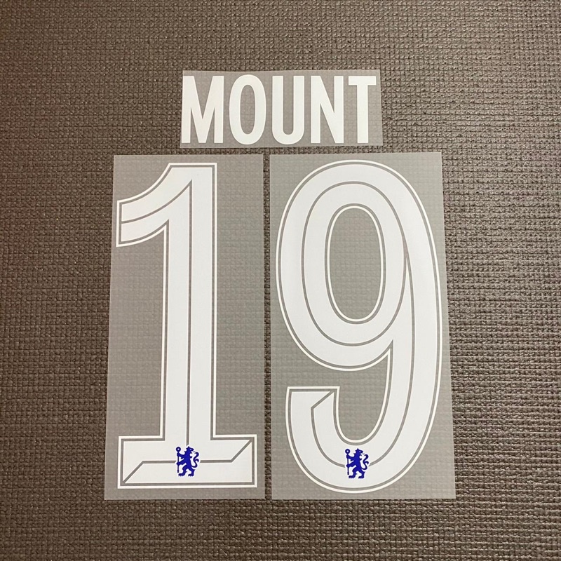 Nameset Original Chelsea Home 2022/2023 Cup Version Mount #19