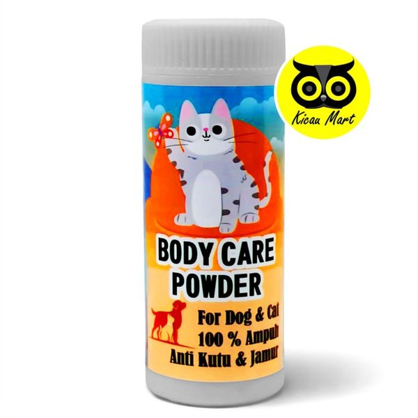 Bedak Kucing Body Care Sweety Parfum Powder Parfum Kucing Wangi Anti Kutu Jamur Tungau Caplak Parasit Scabies Demodex Impetigo Obat Kucing Redakan Gatal Cat Kitten Flea Tick Powder Pet Grooming