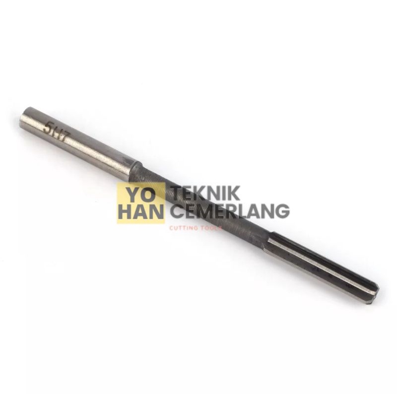 Mata Bor Reamer 5mm Hand Rimer Lemer Hss Seting Boshklep