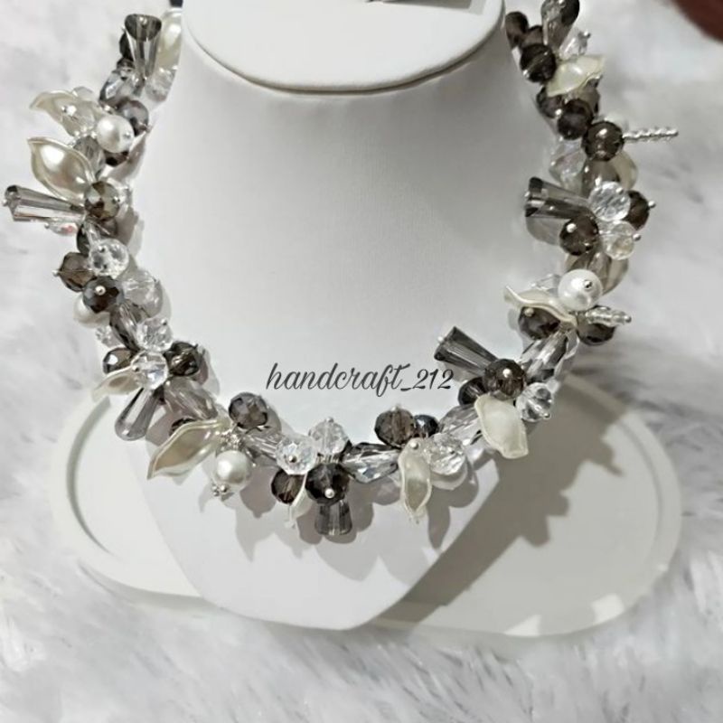 Pearl Necklace Beads / Kalung Manik / Kalung Wisuda / Kalung Kondangan