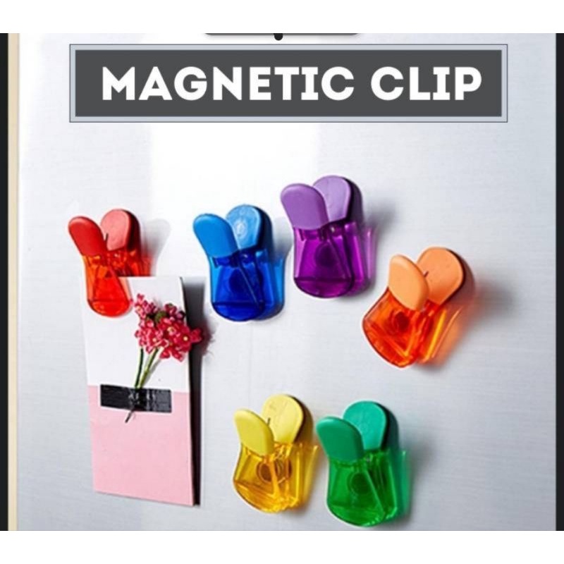 Clip magnet jepitan magnet klip magnet penjepit snack penjepit magnet snack clip