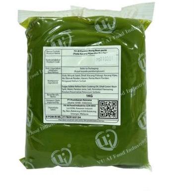 

Terkini Yu Ai Pandan Mung Bean 1kg - Bean Pasta Pandan Kacang Hijau#