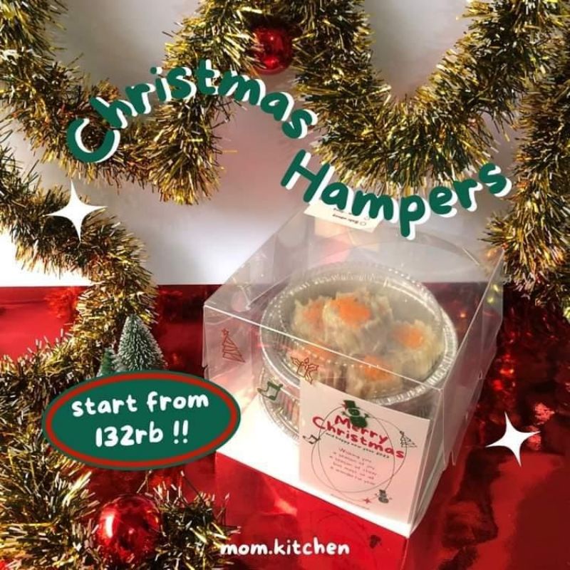 CHRISTMAS HAMPERS - SIOMAY DIMSUM ( BABI UDANG & AYAM UDANG )