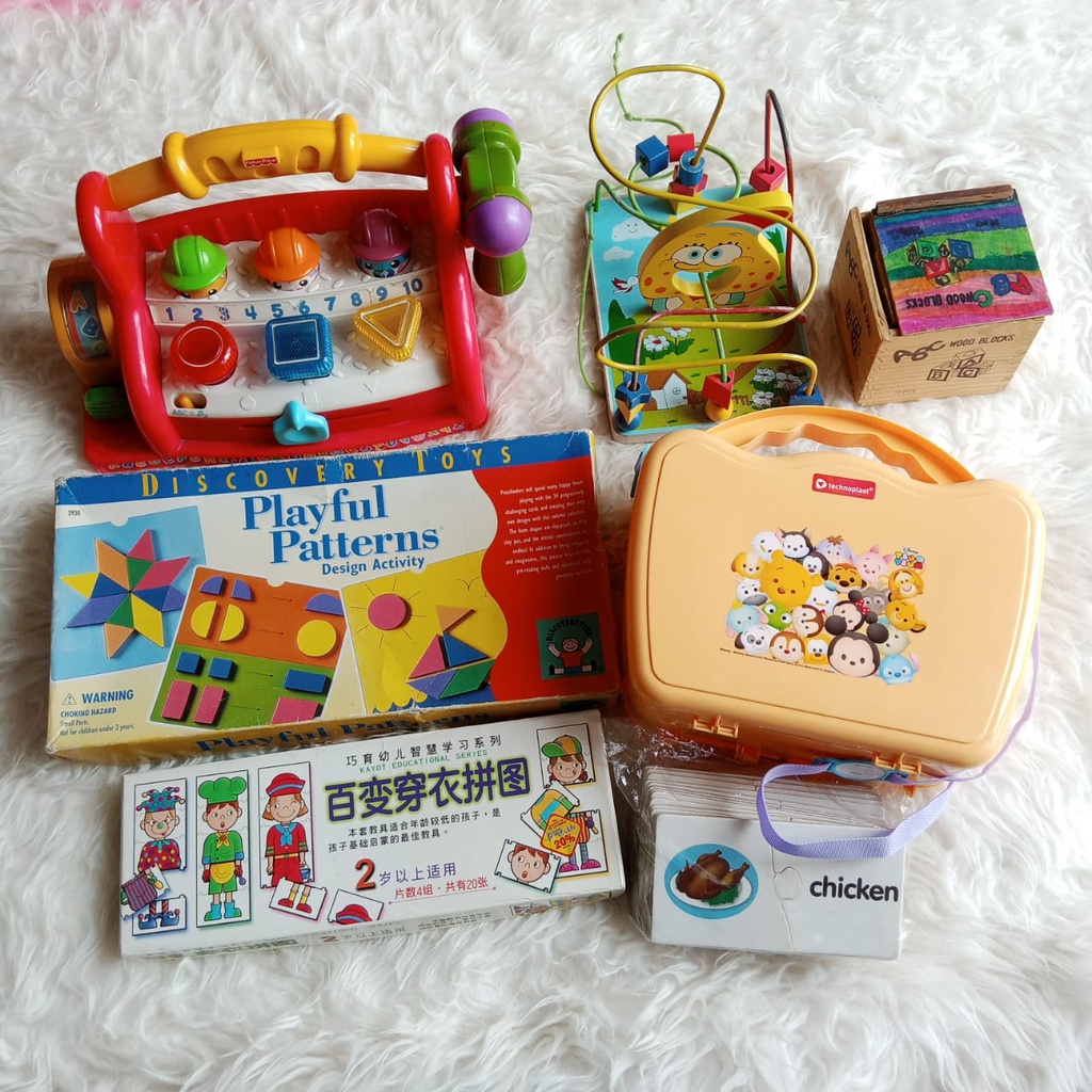 Jual Mainan maze spongebob abc wooden blocks balok kayu abc puzzle ...