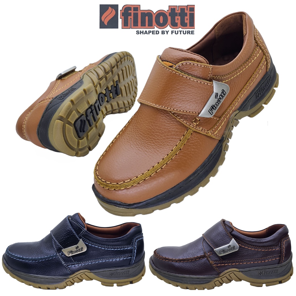 Sepatu kulit asli Finotti FN17 - 07