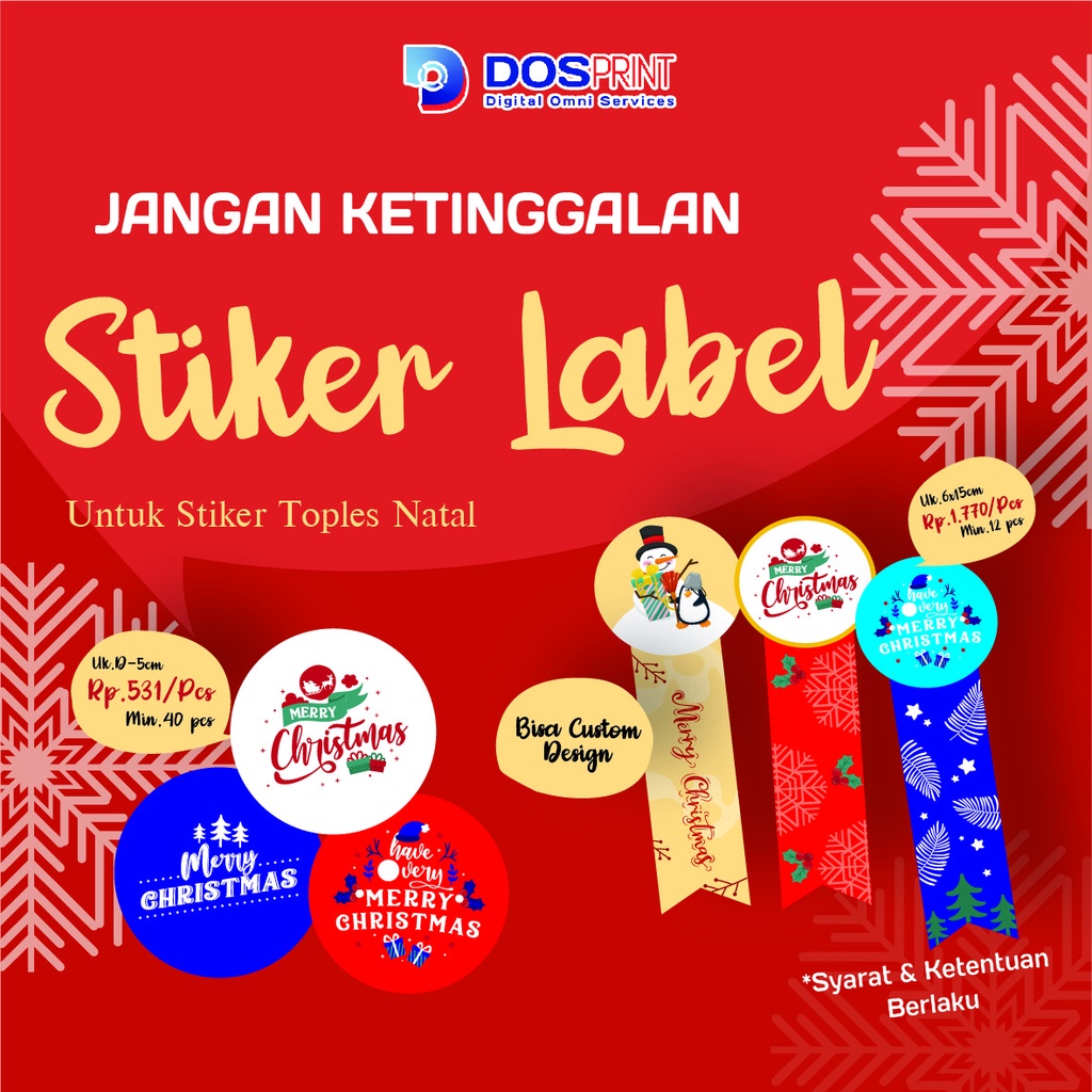 

DOSPrint - Stiker Label Spesial Natal