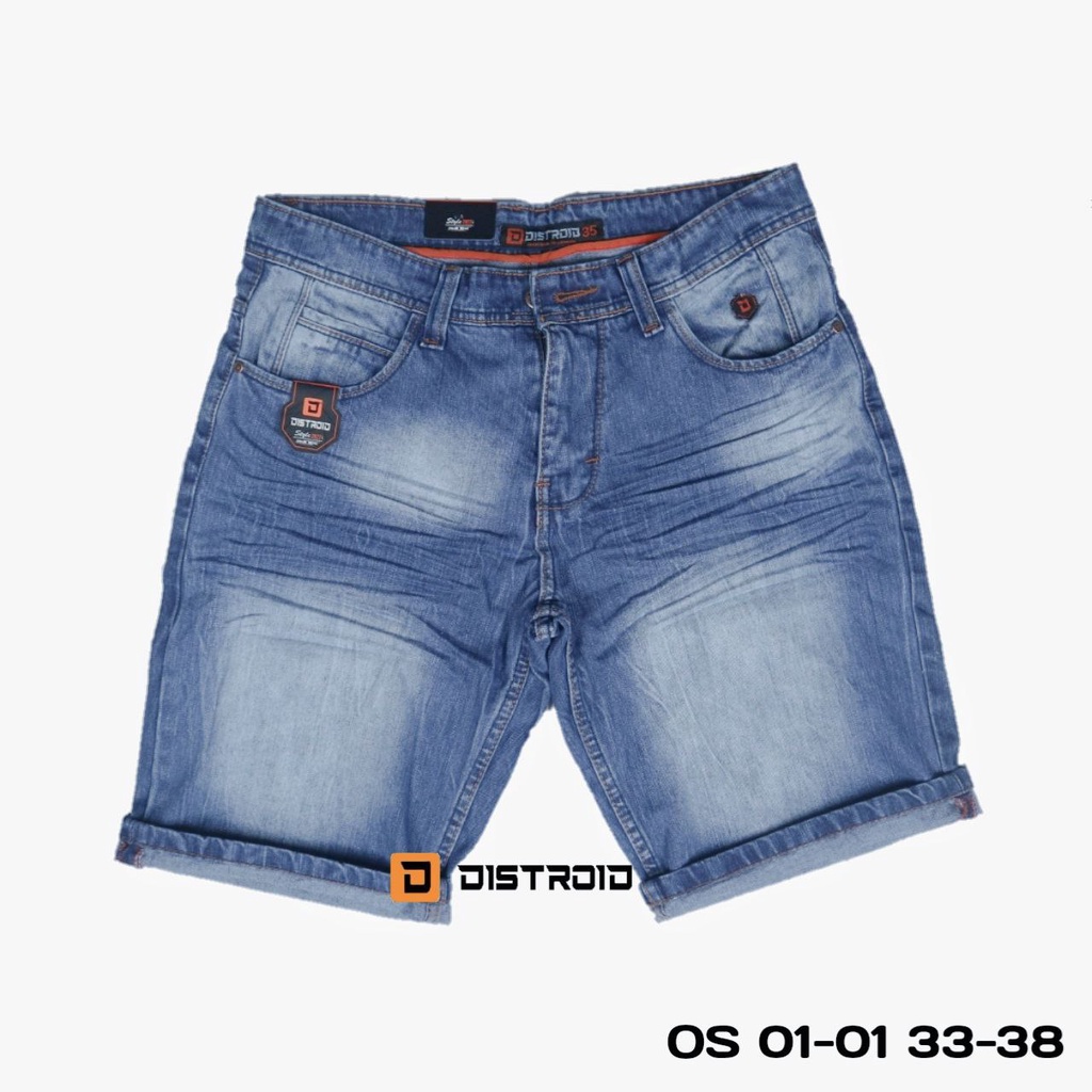 Celana Jeans Pendek Pria Premium 28-38