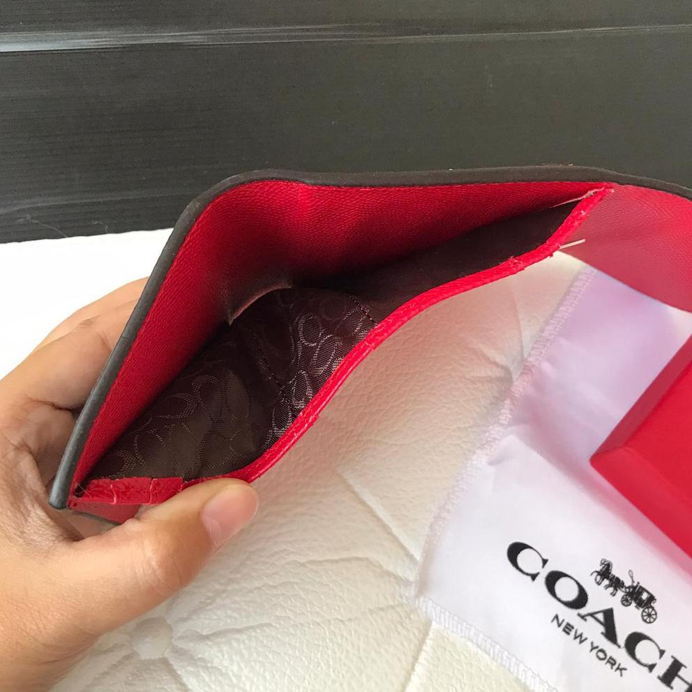 DOMPET COACH SIGNATURE LIPAT MINI FREE BOX {KAZ.11De22ᴴ}