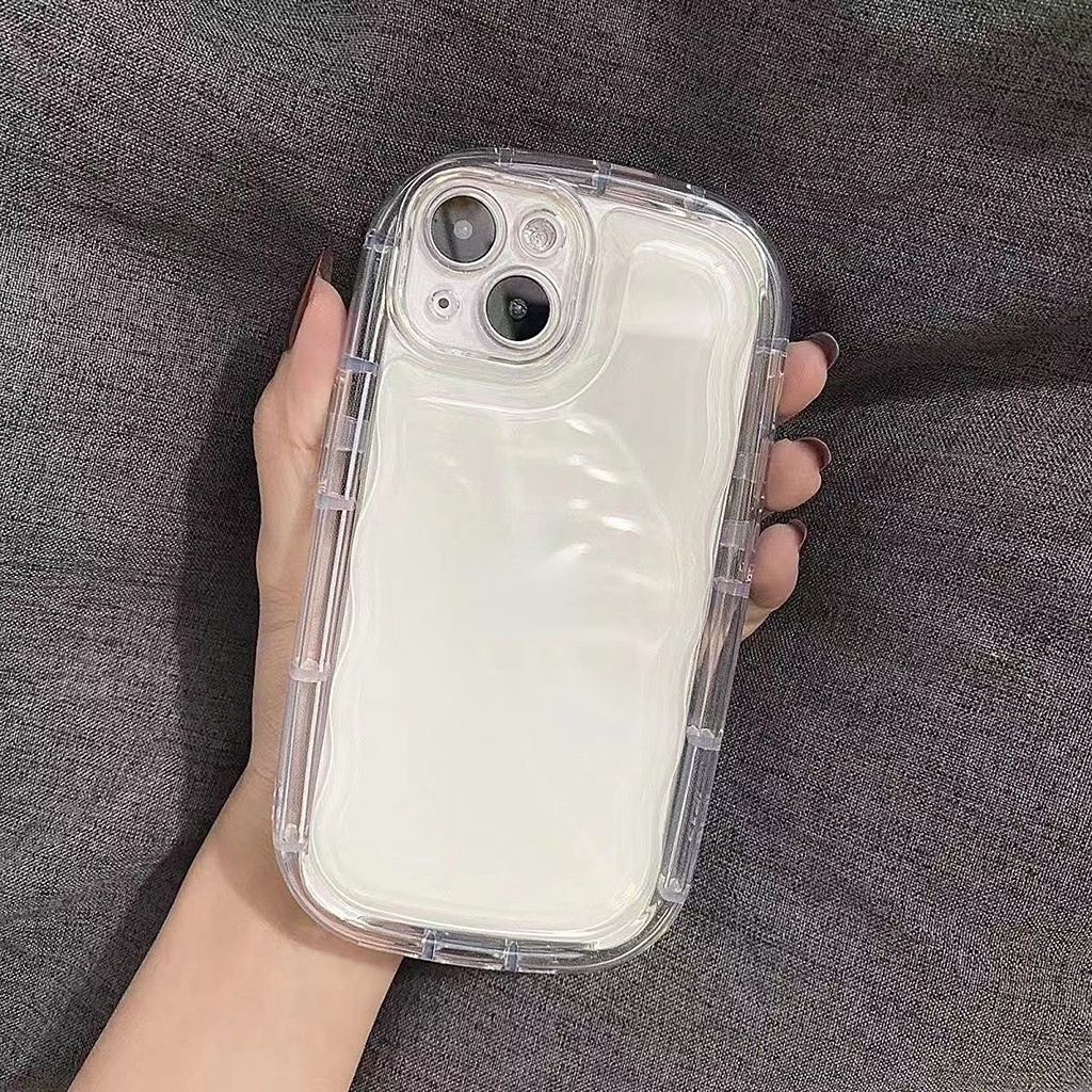 Soft Case Transparan Motif Sabun Untuk Apple iPhone 6S 7 8 Plus XR XS Max 11 12 13 14 Pro Max casing hp baolongwish