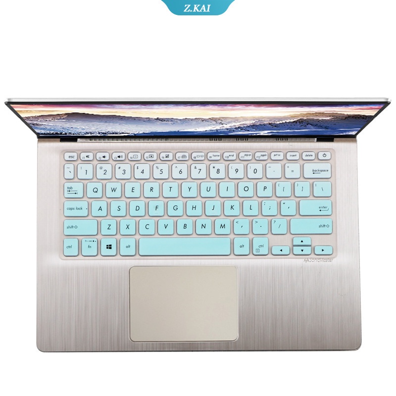 Sarung keyboard Silikon cover keyboard Laptop Kulit keyboard ASUS Vivobook 14x409ma X409JB X409JP X409UA X409U X409JA 14-inch dust proof keyboard cover [ZK]