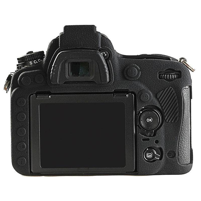 Untuk Nikon D500 D750 D800 D810 D850 Soft Silicone Rubber Case Kulit Kamera