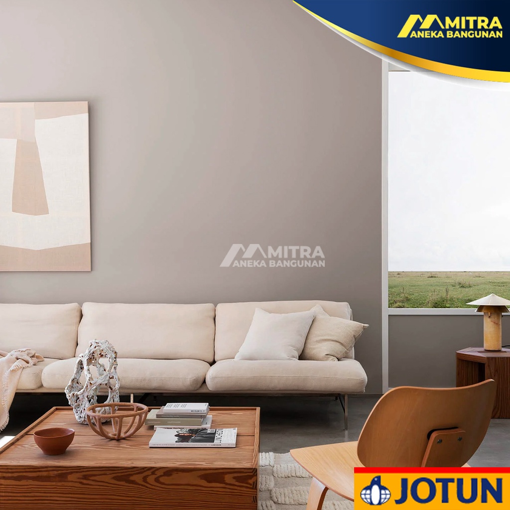 CAT TEMBOK JOTUN INTERIOR EKSTERIOR WARNA LAVENDER TOUCH 20186 / BEIGE UNGU