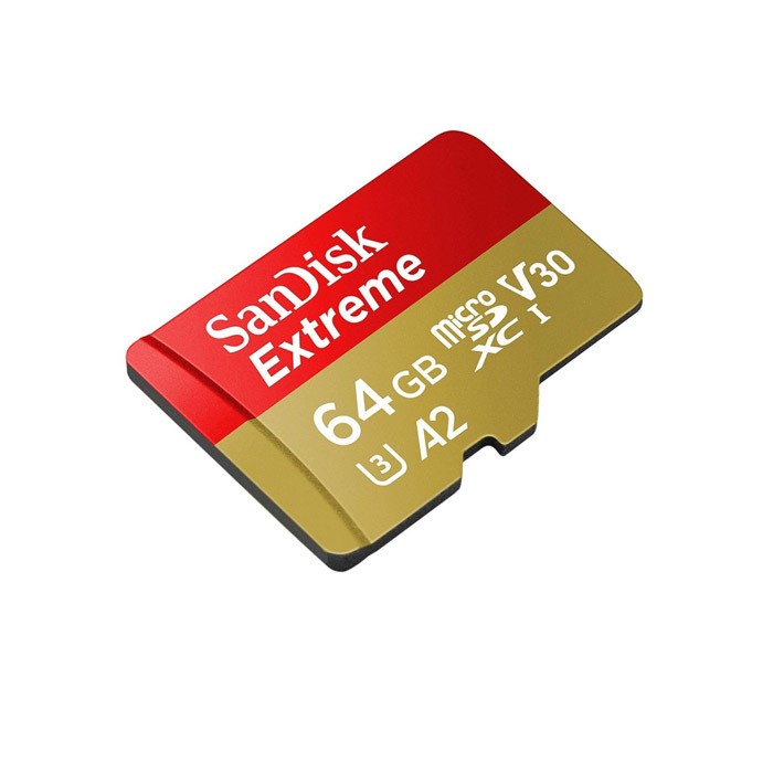 Sandisk MicroSDXC Extreme 64GB U3 A2 4K V30 R170MB/s W80MB/S