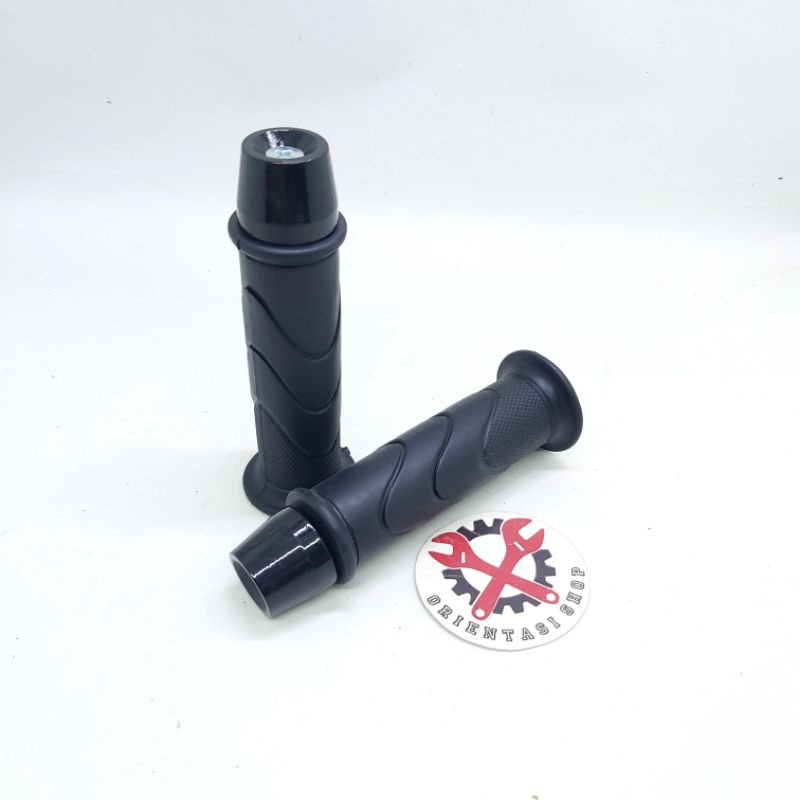 Handgrip Standar Honda +Jalu Stir Hitam Untuk All Motor Honda