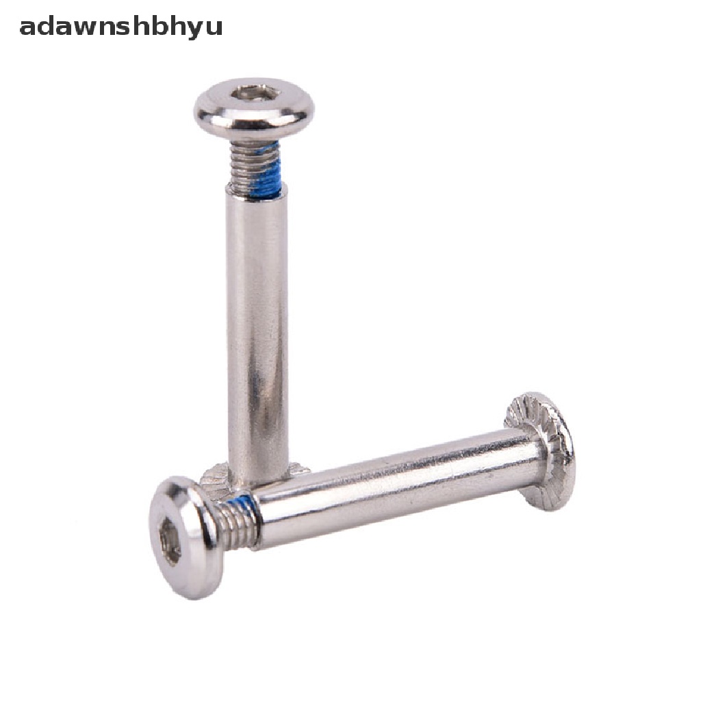 Adawnshbhyu 8x/set inline roller As Mata Pisau Sekrup Baut Roda skate Untuk Sepatu skate ID