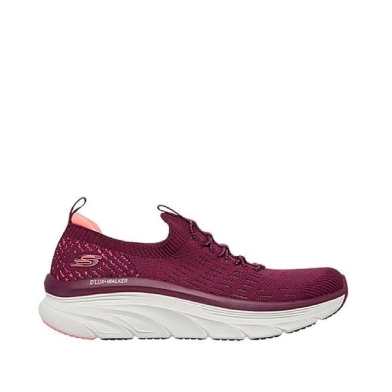 SKECHERS D'LUX WALKER BURGANDY - WOMEN'S CASUAL