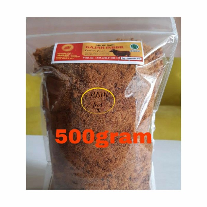 

Abon sapi Gajah Inggil setengah kg/ 500gram manis (ori) asli boyolali