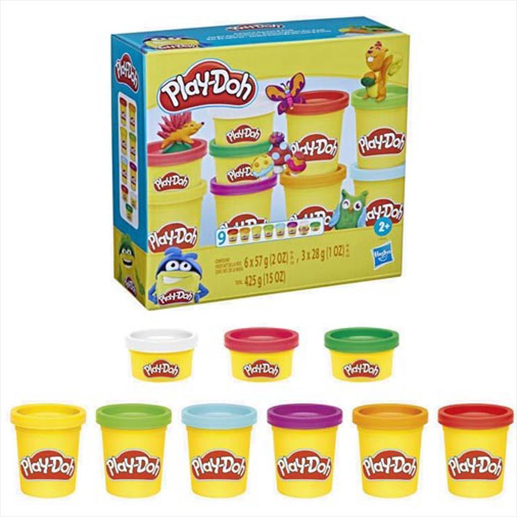 Play Doh Colourful 9 pack  Garden Hasbro F3624 Playdoh