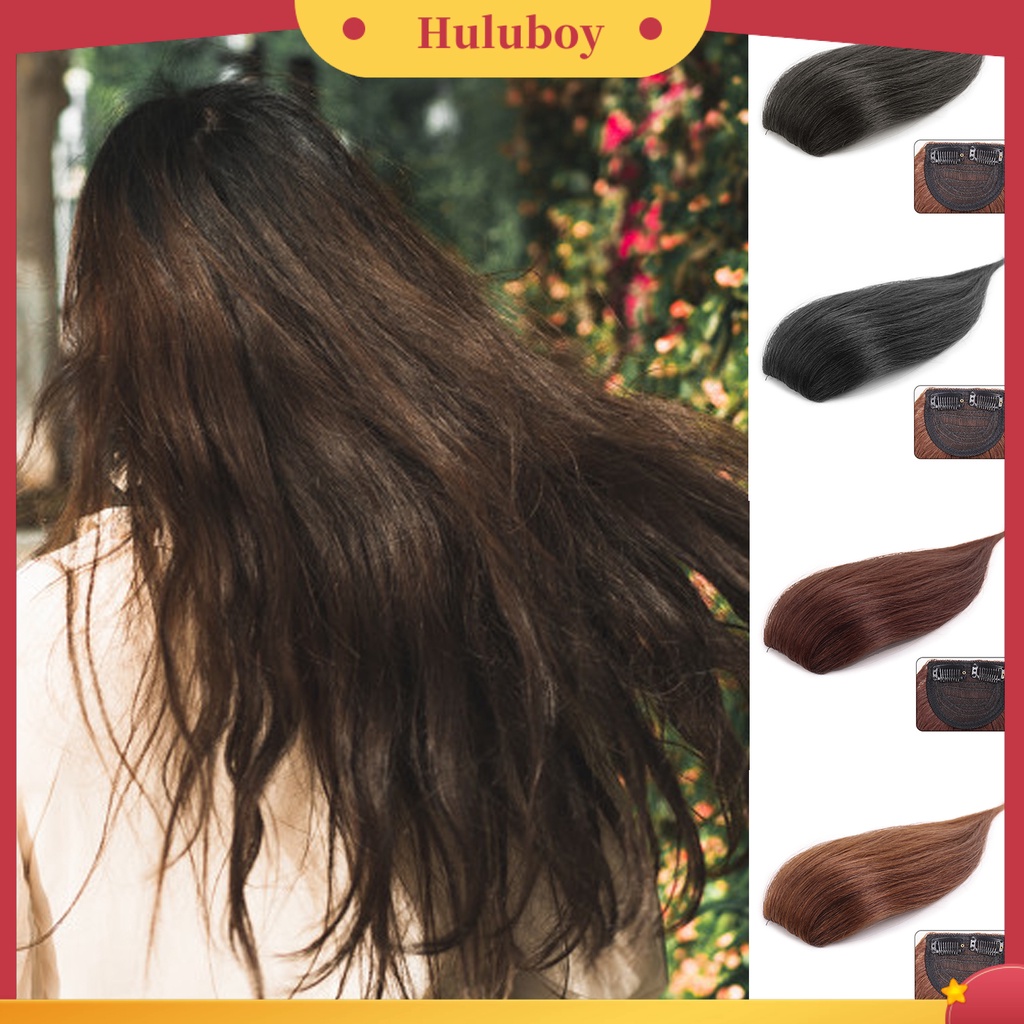 Klip Rambut Palsu Extension Panjang Elastis Invisible Untuk Wanita