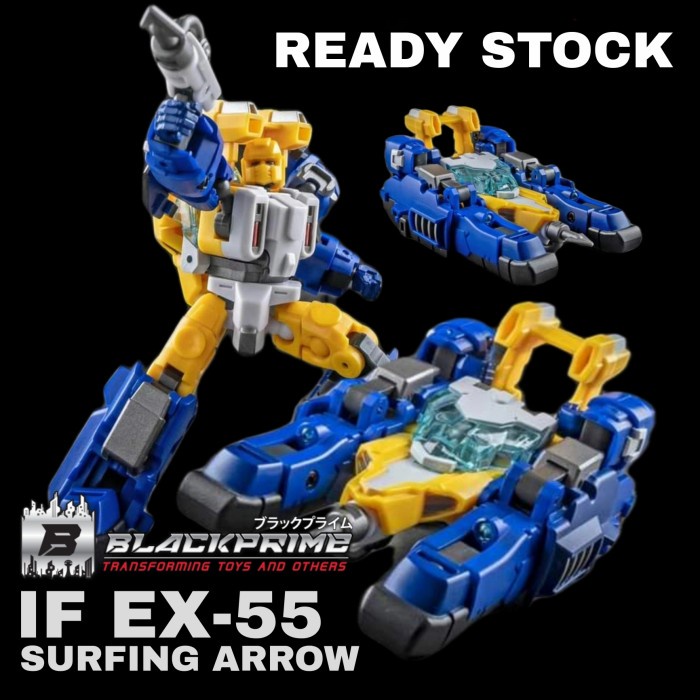 Iron Factory IF-EX55 Surfing Arrow Transformers Legends Seaspray IDW