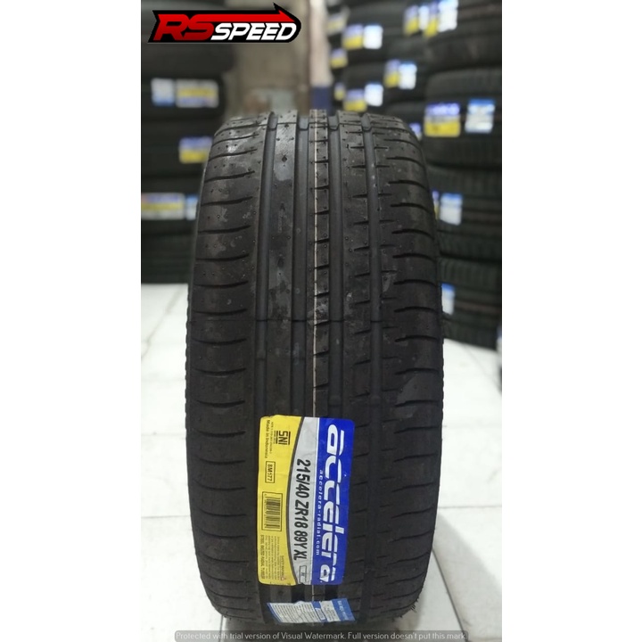 ACCELERA PHI 215 40 R18 ban mobil murah berkwalitas thn produksi baru