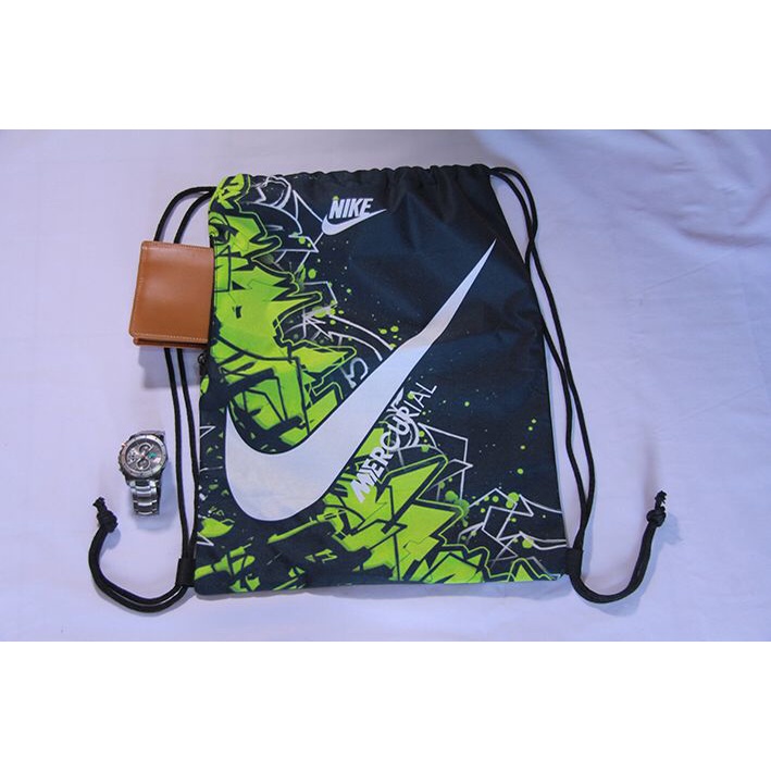 Tas Serut Futsal Sepak Bola Gymsack Stringbag Tas Nike Gymsack Nike Tas Serut Nike Tas Olah Raga Tas Sepatu