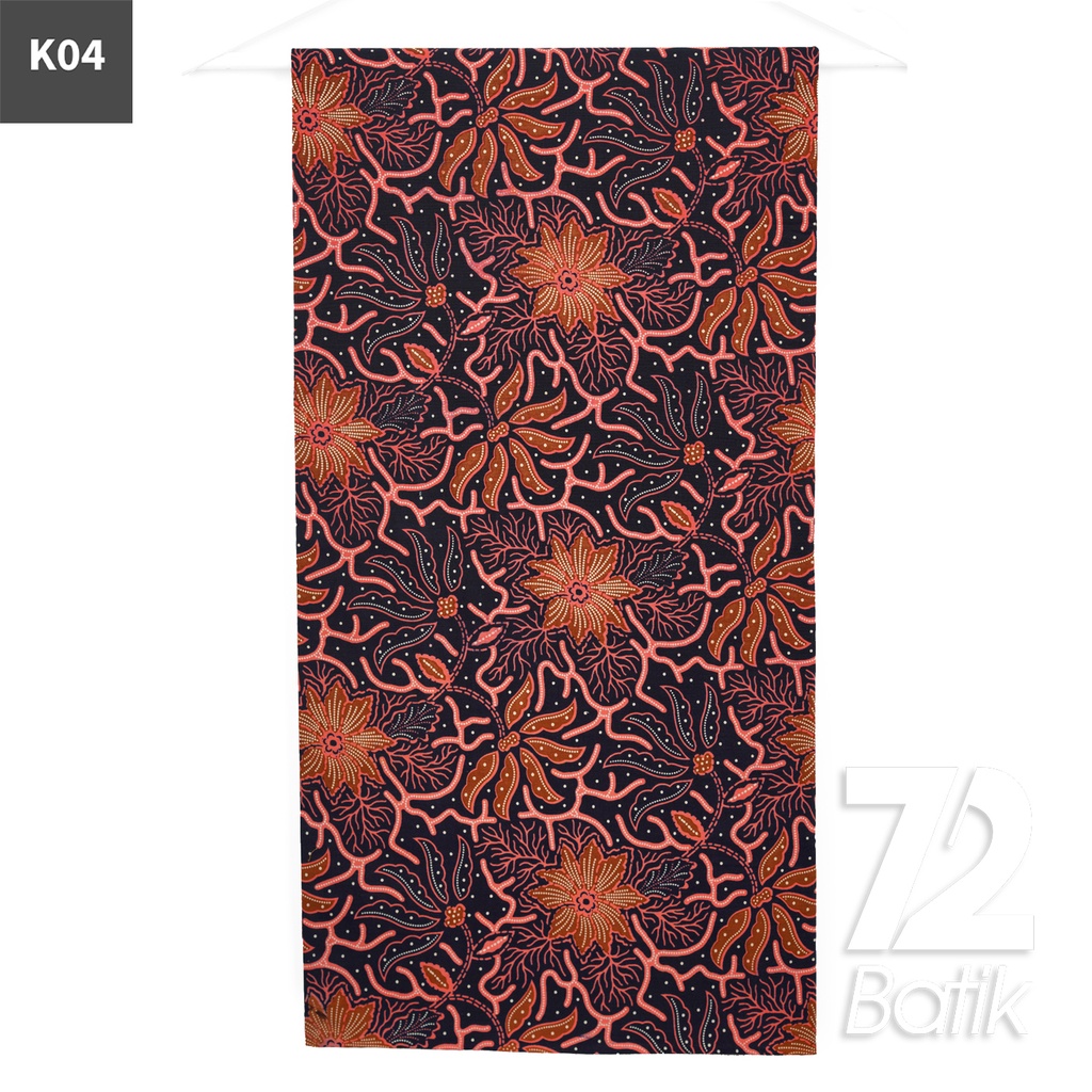 KAIN BATIK PREMIUM Bahan Katun Motif Kembang Neo Warna Hijau Hitam 723066 Cap 72IL Jarik Jarit Samping Kebat Panjang Batik Katun Modern Premium Bahan Seragam Batik Pernikahan Kantor Keluarga Murah Kamen Jadi Batik Bali Lembaran