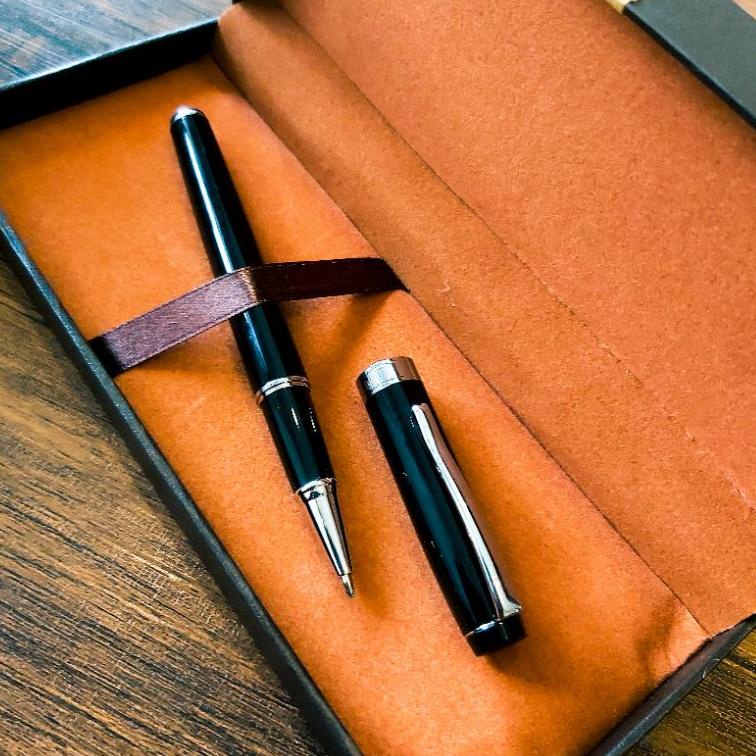 

(New)[K55V]♥| Pen Roller Metal Ekslusif ROL F1, Elegan Bisa Grafir Logo, Ukir nama premium