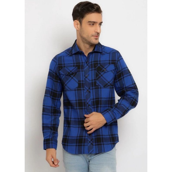 kemeja flanel hassenda fulltag