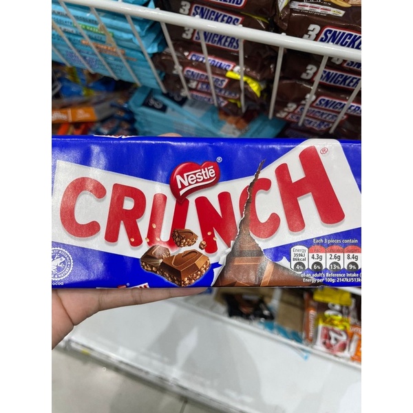 

coklat nestle cruch jastip arab