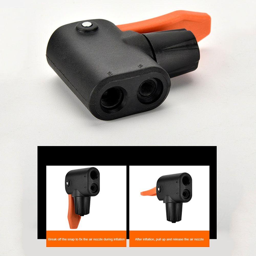 Agustinina Pompa Sepeda Air Nozzle Valve Converter Air Pump Inflator Convertor Nozzle Selang Adaptor Pompa Tiup Adaptor Pompa Sepeda Nozzle Selang Adaptor