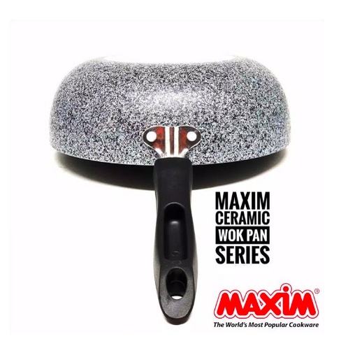 DM - Maspion Maxim Wajan Neostone Frypan Teflon 28 cm Anti Lengket Lapisan Ceramic