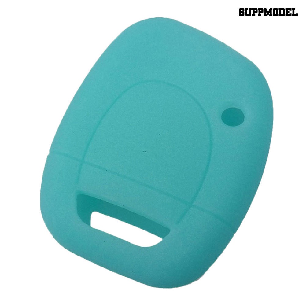 [Dekorasi] 1tombol Silikon Remote Mobil Key Fob Cover Shell Case Untuk Renault Twingo Clio