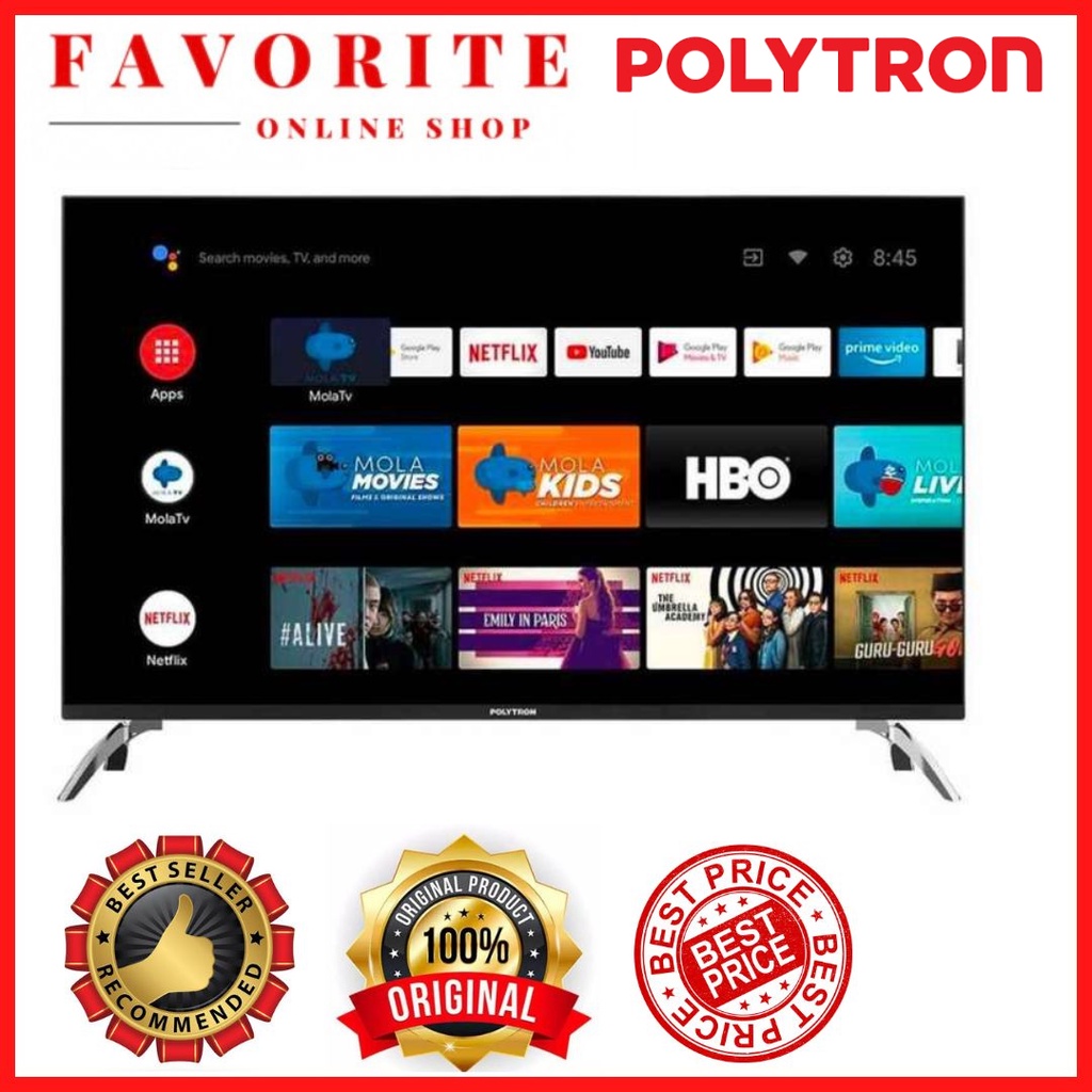 LED POLYTRON SMART TV 40 INCH PLD 40AG5959 ANDROID NETFLIX 40 AG 5959