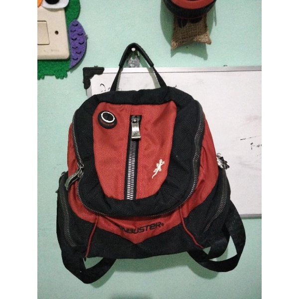 tas ransel Bunbuster nilon tebal preloved
