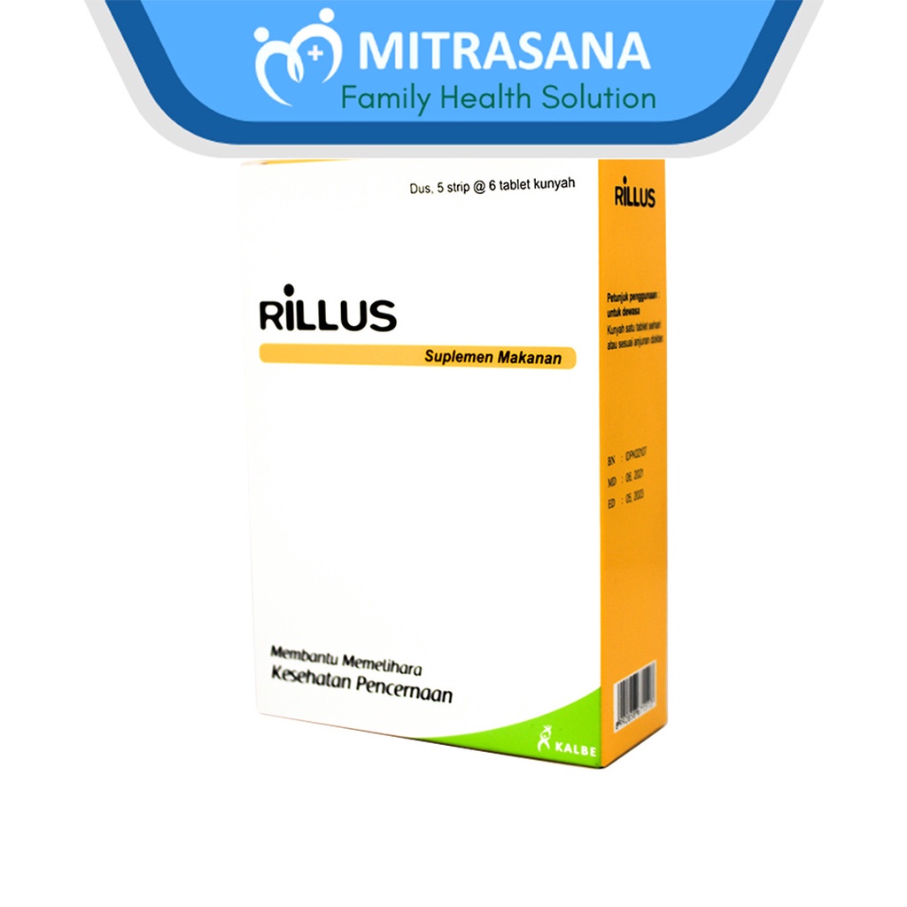 Rillus - Suplemen Probiotik untuk Pencernaan