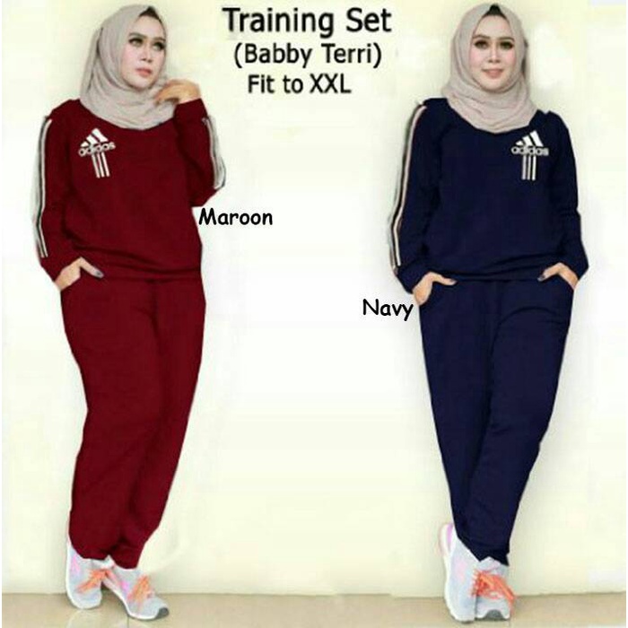 PIK - Setelan Training L (61201), XL (60376), XXL(64110) , XXXL (73135) Training Olah raga , BAJU JUMBO