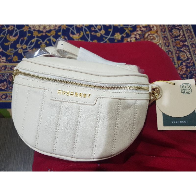 Sale Waist Bag Everbest Kista Beige
