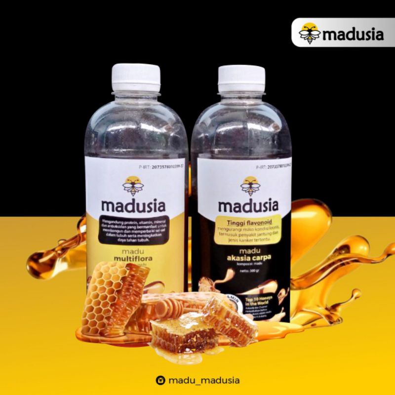 

Bundling madu akasia carpa dan multiflora 500gr